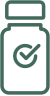 Medication bottle icon